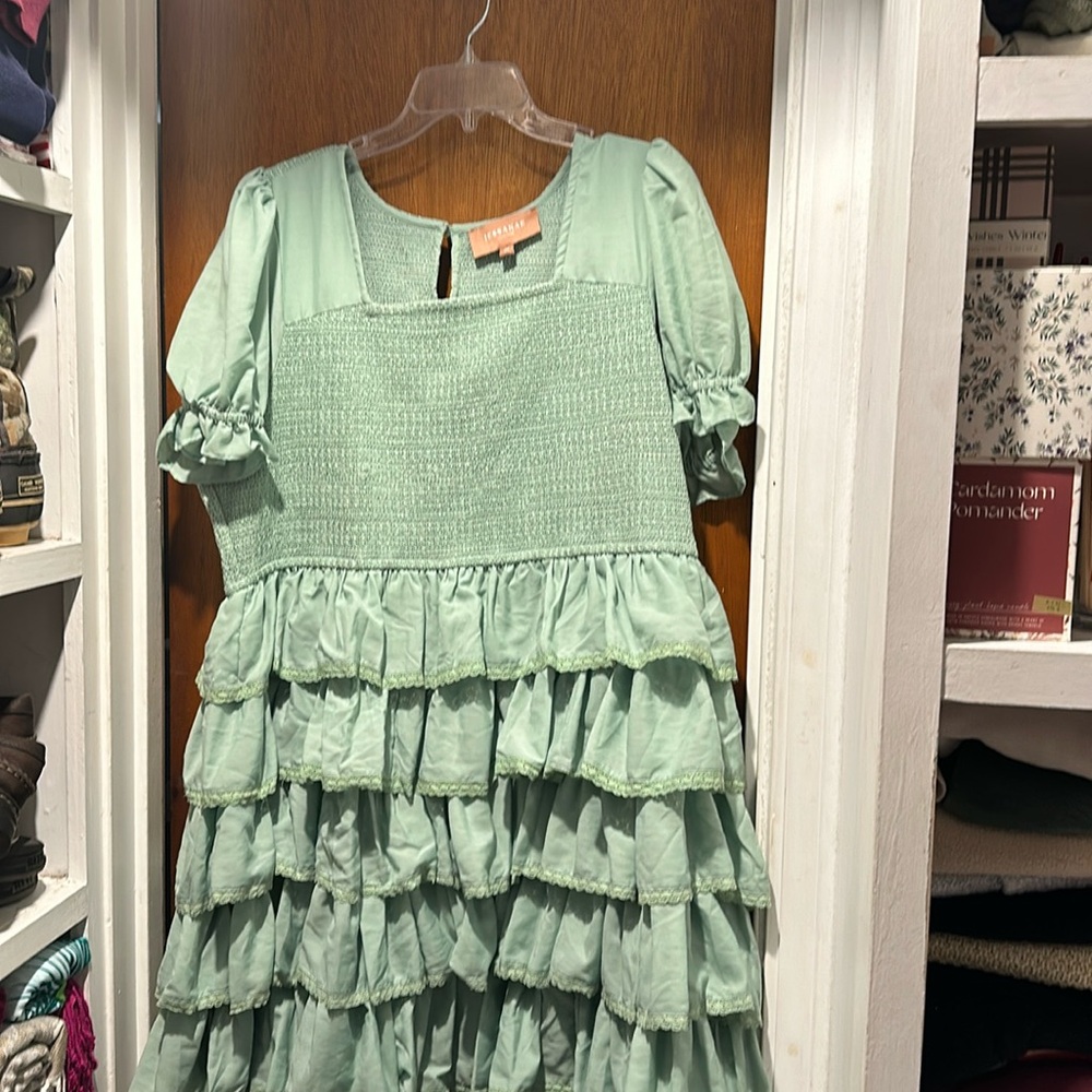 JessaKae Green Midi Dress